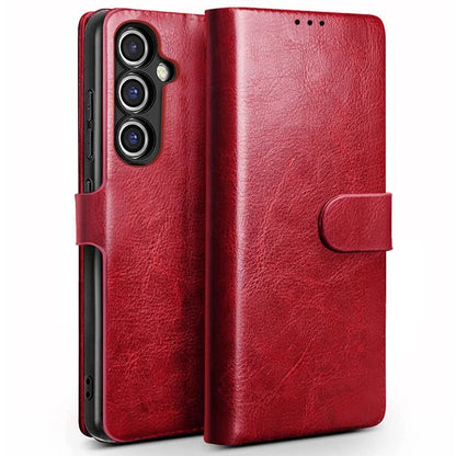 Samsung Galaxy A17–A16–A15–A14–A56–A55–A54–A36–A35–A34–A26–A25–A24 Phone Case - PU Leather Flip Wallet Cover with Card Slots