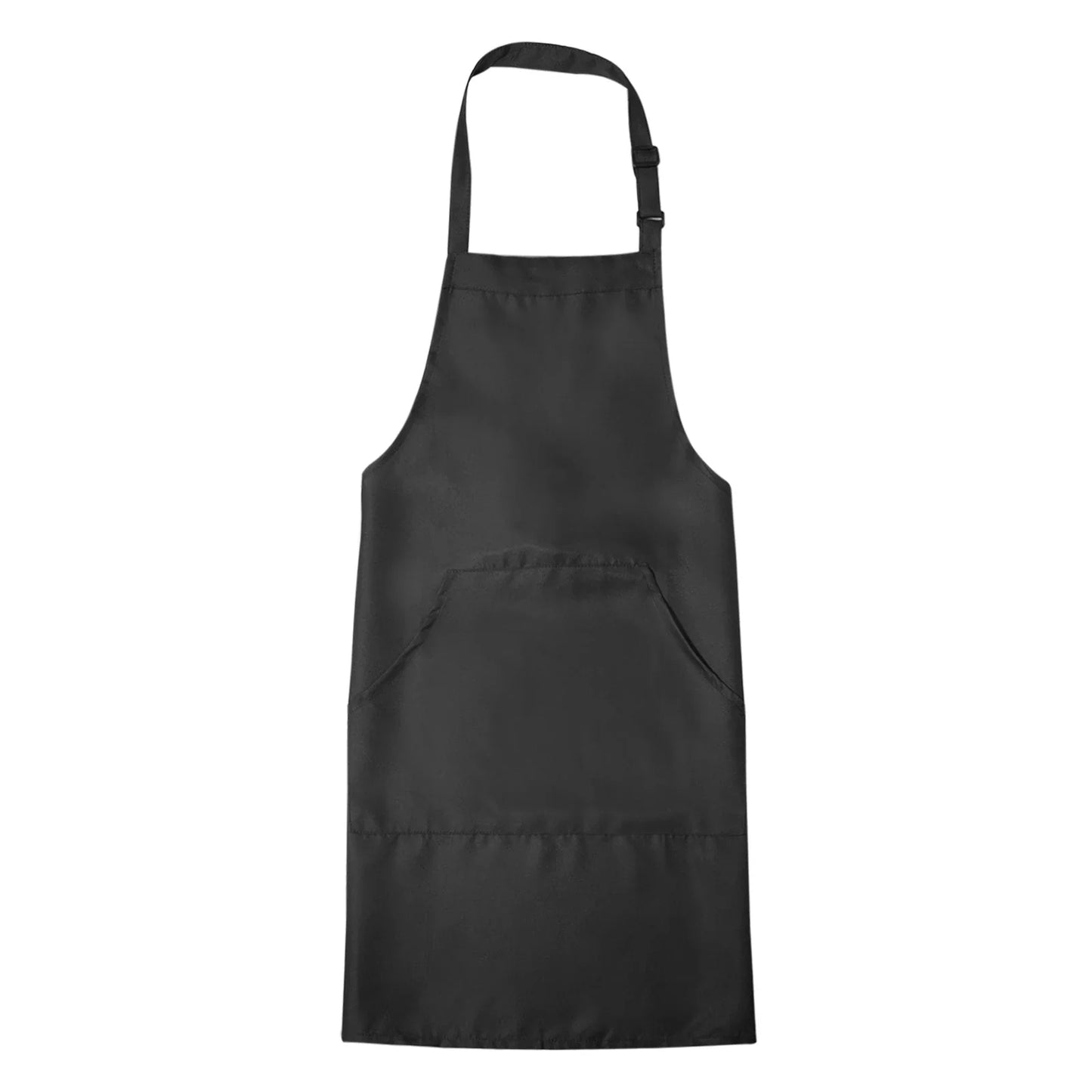 Adjustable Waterproof Kitchen Apron with 2 Pockets – 82x68cm Chef Bib for Men & Women, Navy Blue