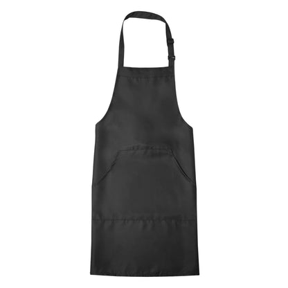 Adjustable Waterproof Kitchen Apron with 2 Pockets – 82x68cm Chef Bib for Men & Women, Navy Blue