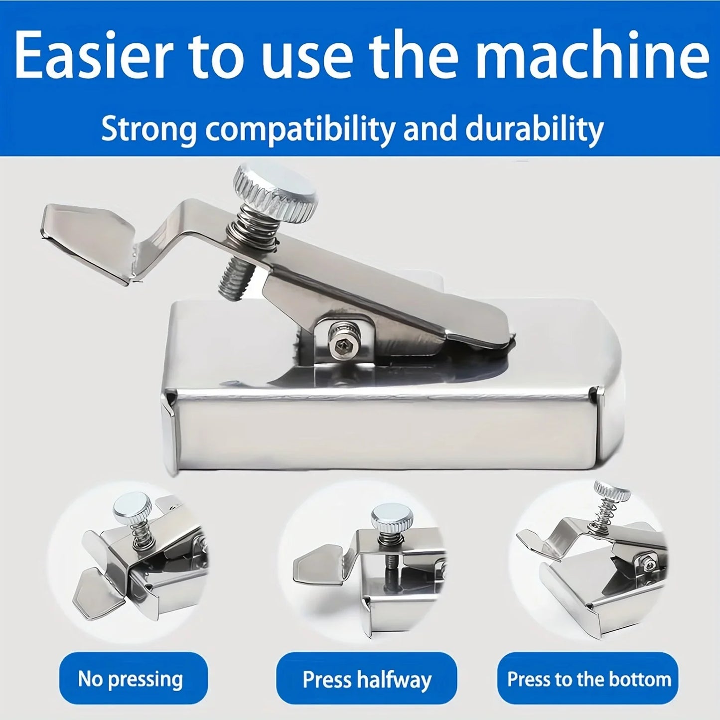 Magnetic Seam Guide - Multifunctional Sewing Ruler for Straight Lines, Hems & Machine Attachments