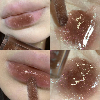 FB Gloss Bomb Cream Lip Gloss | High Shine, Glitter, Moisturizing Plumper, Long-Lasting Liquid Lipstick 9ml
