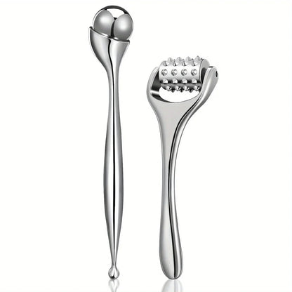Newest Stainless Steel Full Body Ice Roller – Face & Eye Massager for Firming, Lifting, and Tightening Skin