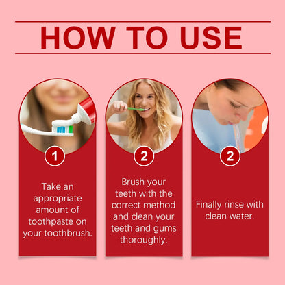 Probiotic Mint Toothpaste | Fresh Breath, Plaque & Stain Removal, Teeth Brightening for Smokers