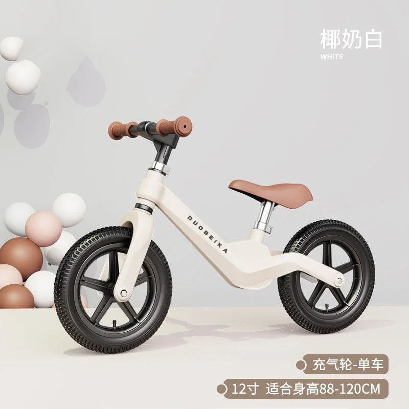 Outdoor Children’s Balance Bike – No Pedal Baby Sports Training Walker with Inflatable Tires, Best Gift for Kids
