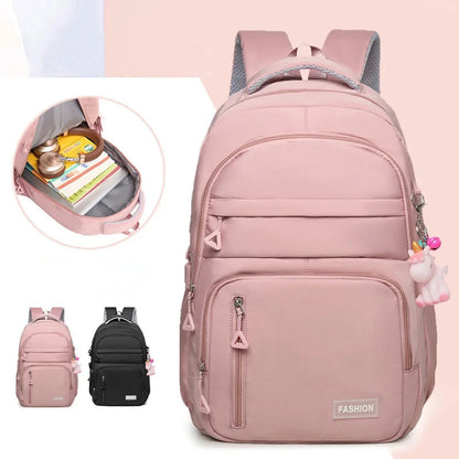 Large Capacity Lightweight College Backpack with Laptop Compartment, Durable Travel & Outdoor Sports School Bag