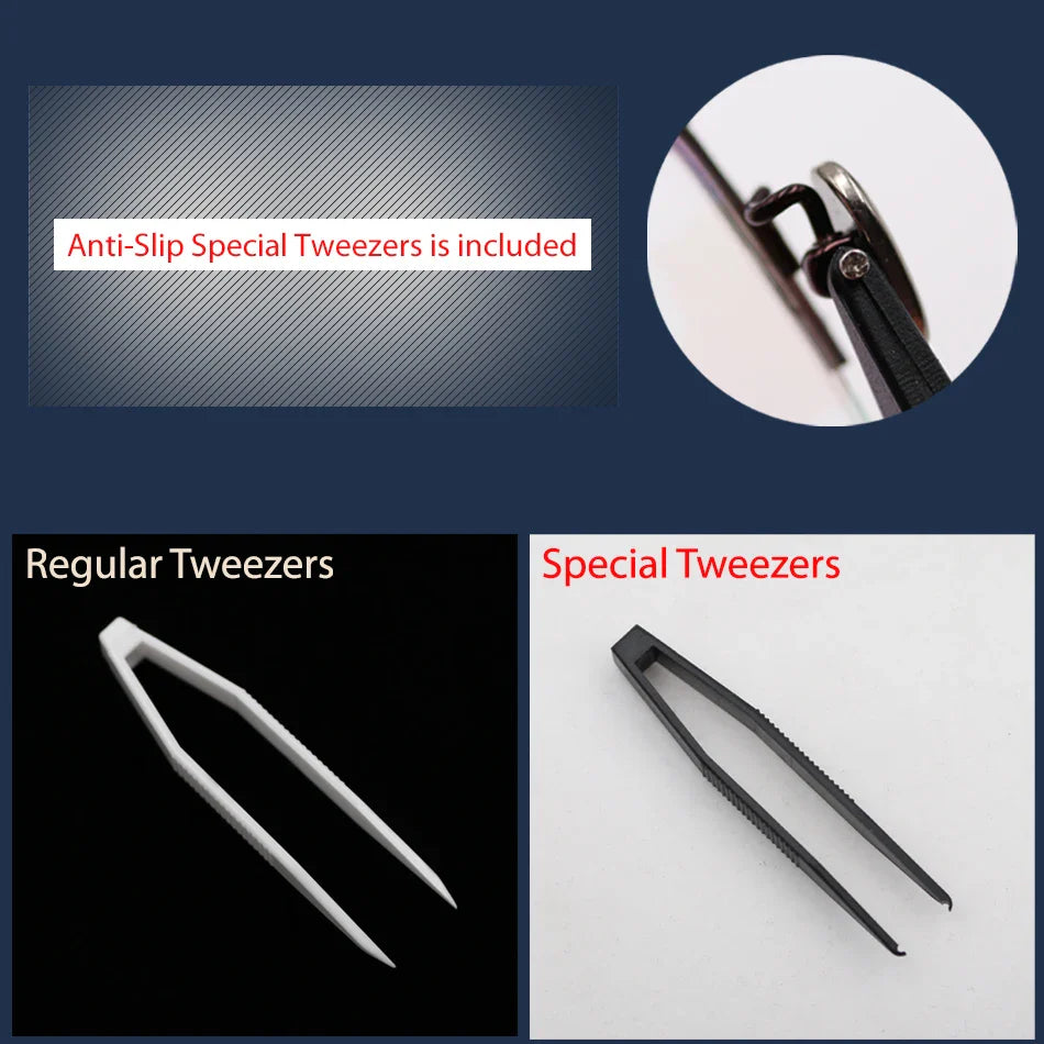 Eyeglass & Sunglass Repair Kit | Mini Screwdriver, Screws, Nuts, Nose Pads & Optical Tool Set