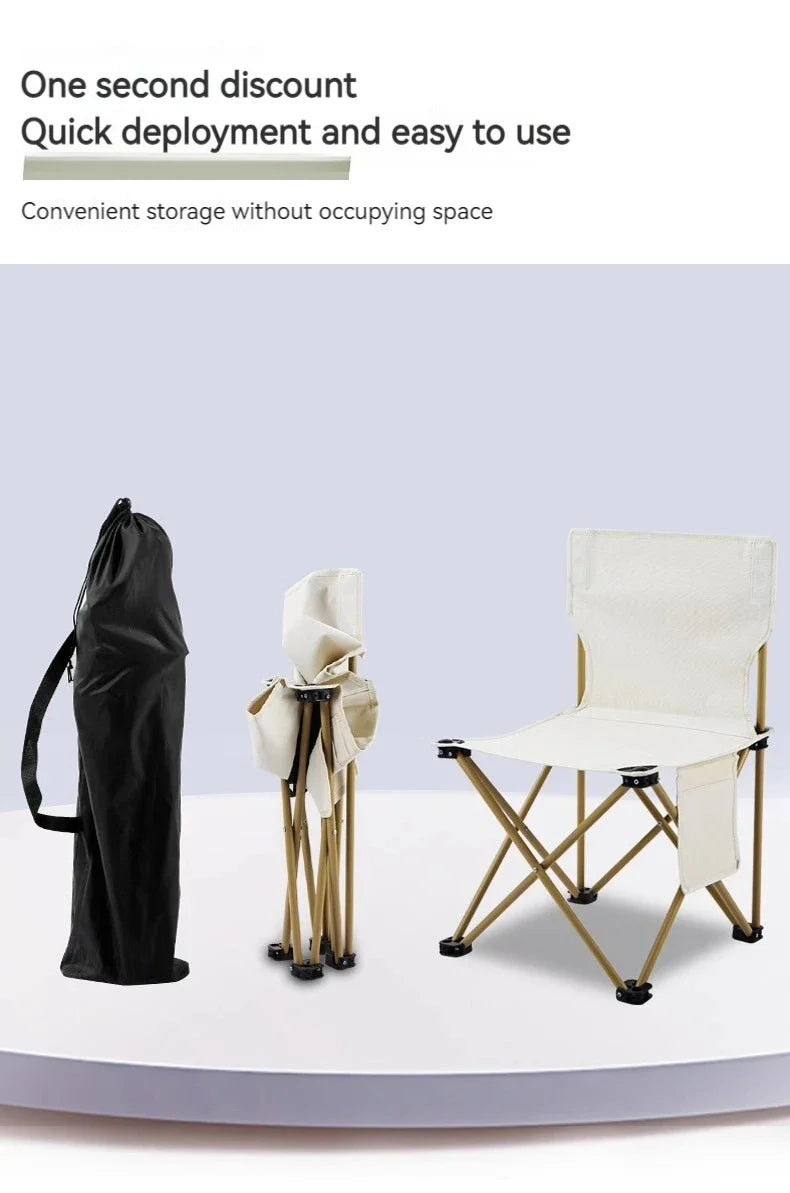 Outdoor Folding Chairs & Stools – Portable Fishing, Sketching, Mazha Small Benches, Leisure Beach Chairs