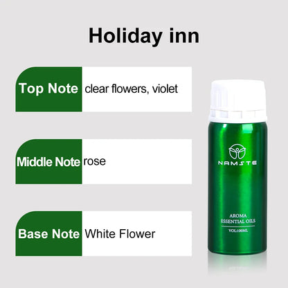 Namste 100ml Ritz Carlton Hotel Essential Oil - Pure Plant Air Freshener for Home & Hotels + 3x5ml Sample Set