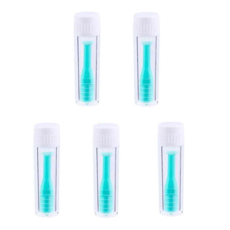 5PCS Multicolor Contact Lens Remover Set – Mini Suction Cup Tool Kit for Easy Lens Removal | Portable Travel Eye Care Accessories