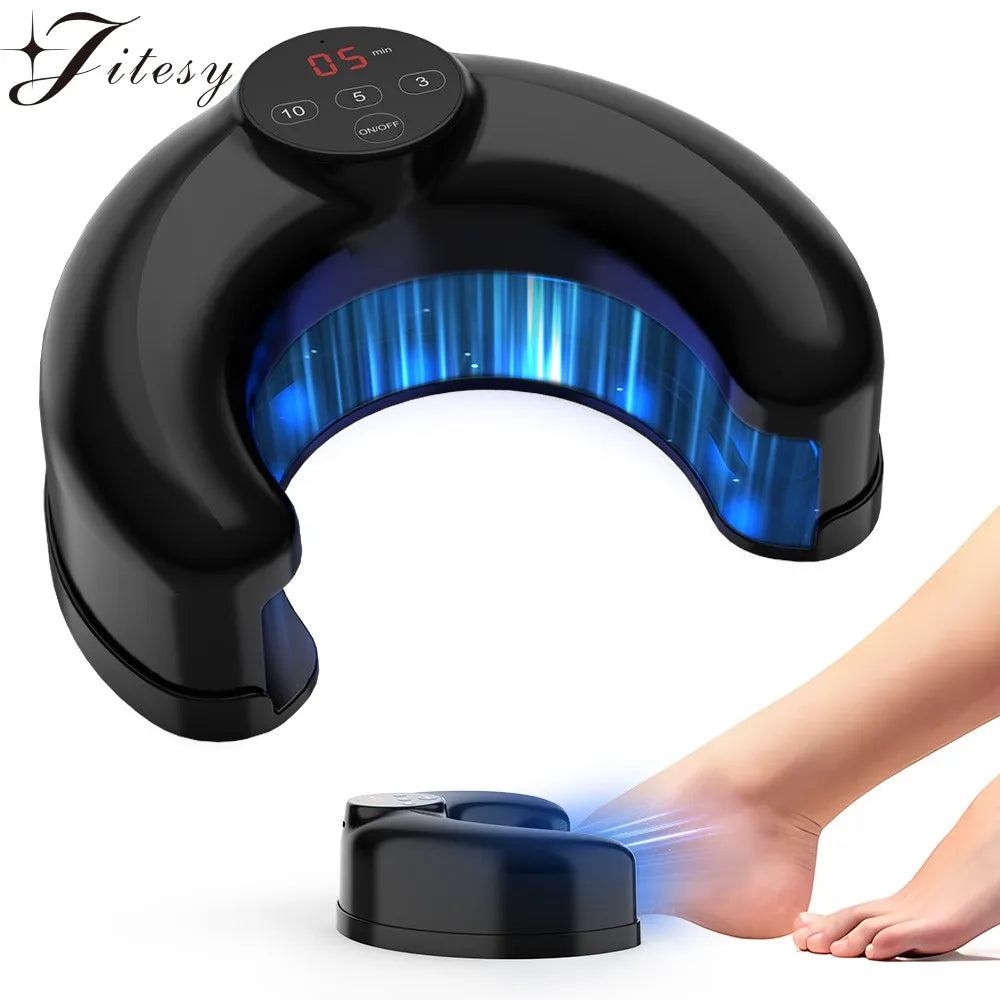 Wireless Multi-Toenail Laser Fungus Treatment Device – 45W Blue & Infrared Light Nail Care System
