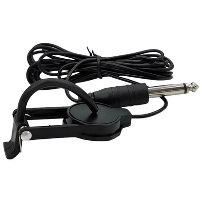 Clip-On Audio Jack Pickup – 2.5M Sound Transducer for Acoustic Guitar, Mandolin, Bouzouki, Violin, Banjo & Ukulele