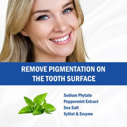 Sip-4 Probiotic Whitening Toothpaste — Stain Removal, Brightening & Fresh Breath Formula