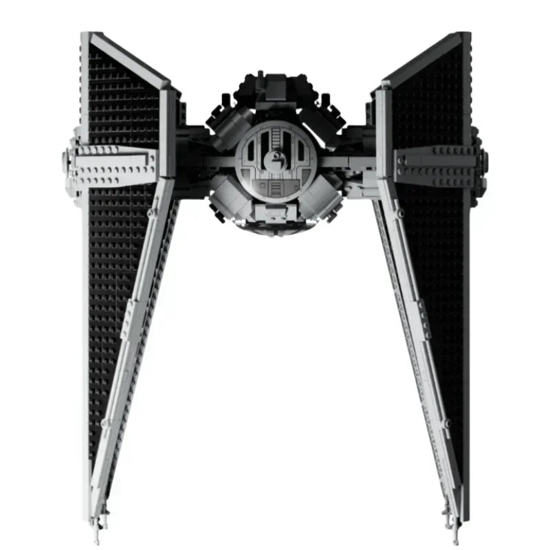 TIE Interceptors Spaceship 1931PCS Building Blocks - Compatible 75382 Assembly Model | Modified Imperial Fighters Toy for Kids