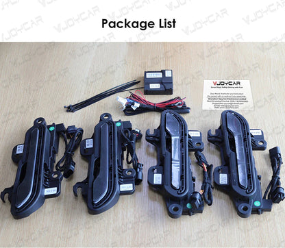2025 6th Gen Wireless Auto Door Handle – Tesla Model 3 & Y, Highland/Juniper, Colorful with LED Light