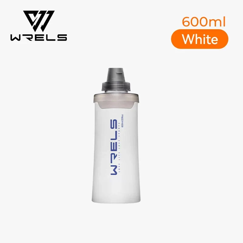 WRELS Soft Water Bottle with Filter - Ultralight Collapsible Hiking & Camping Hydration Flask