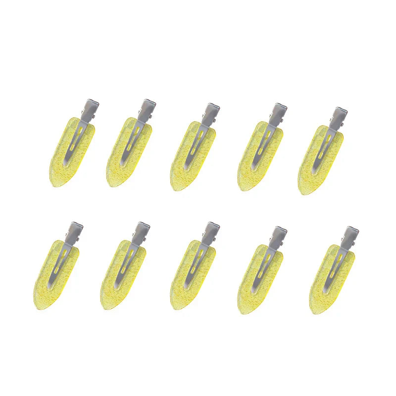 10PCS No Crease Hair Clips Set – Basic Hairpins for Women & Girls, No Bend, Styling & Makeup Accessories