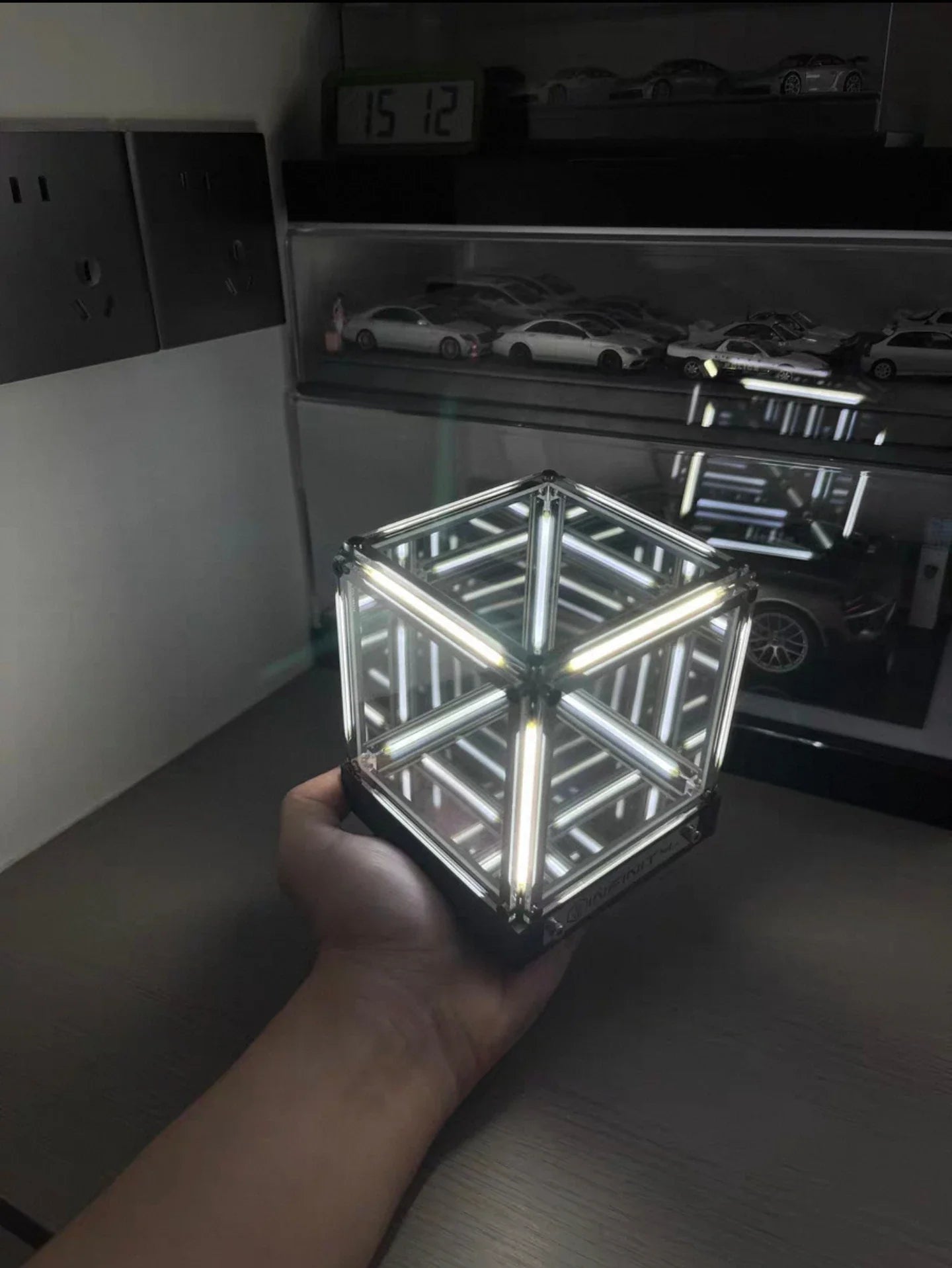 Car Custom Ambient Atmosphere Light – 4D Space Super Cube LED Car Night Light Decoration Accessory