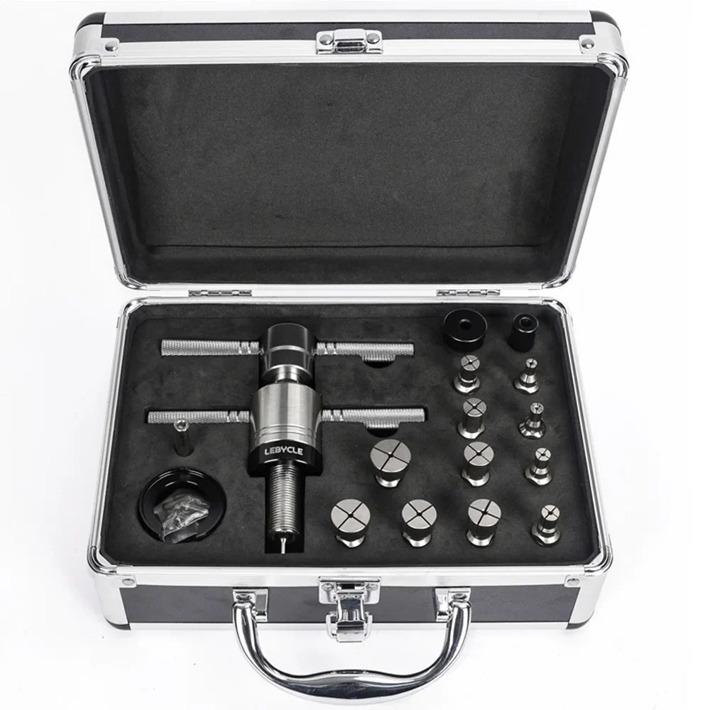 LEBYCLE Bike Hub Bearing Removal Tool — MTB & Road Bicycle Hub Tower Puller for Hub Repair
