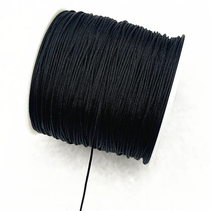 Nylon Macrame Cord Thread (0.4–1.5mm) – Braided DIY Bracelet, Beading & Tassel String