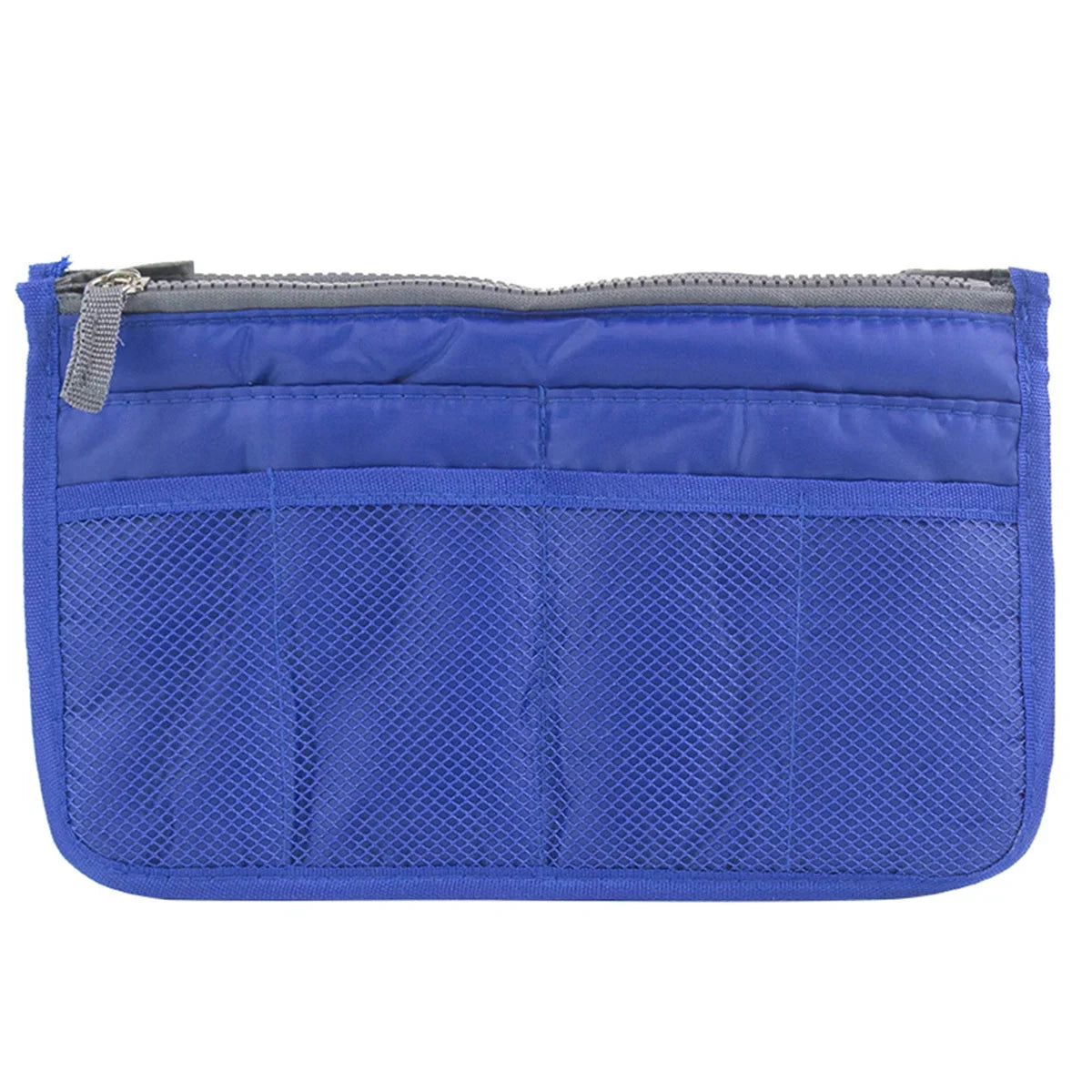 Multifunctional Bi-Fold Storage Bag - Large Capacity Double Zipper Makeup & Toiletry Organizer