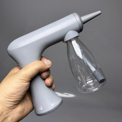 Electric Foam Bubble Perm Machine — Rechargeable Hot & Cold Hair Styling Tool for Salon & Home Use