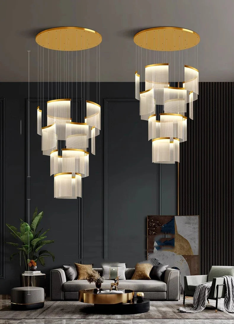 Modern LED Ceiling Pendant Lamp – Decorative Indoor Lighting Chandelier for Bedroom & Dining Room