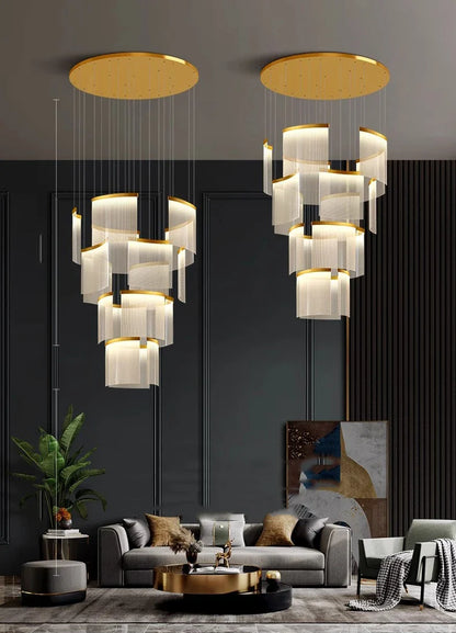 Modern LED Ceiling Pendant Lamp – Decorative Indoor Lighting Chandelier for Bedroom & Dining Room
