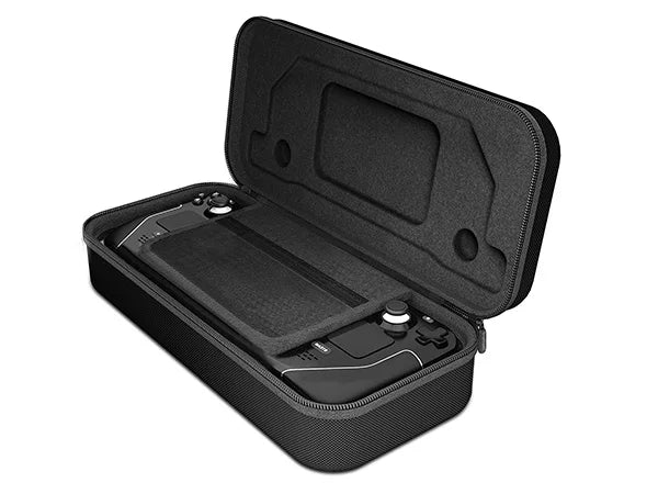 Steam Deck Carrying Case - Large Capacity Portable Storage for Console & Accessories with Built-in Protection