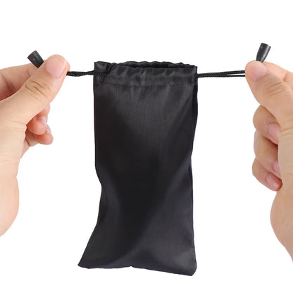 10PCS Waterproof Cloth Sunglasses Bags – Portable Microfiber Dust Pouches for Eyewear Storage & Protection