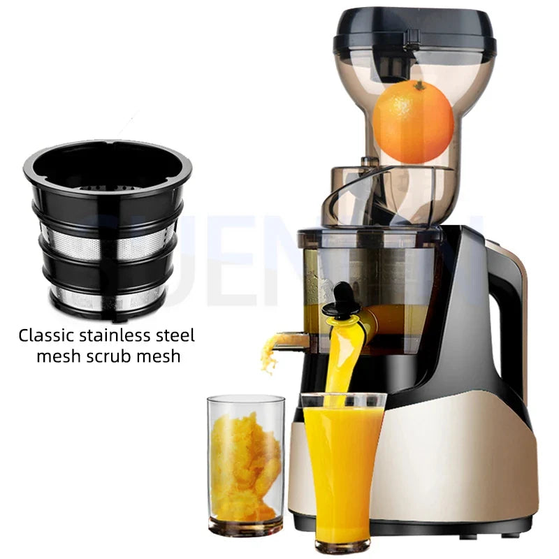 Mini Juicer & Portable Blender — Automatic Orange Squeezer, Soy Milk Maker & Household Smoothie Blender
