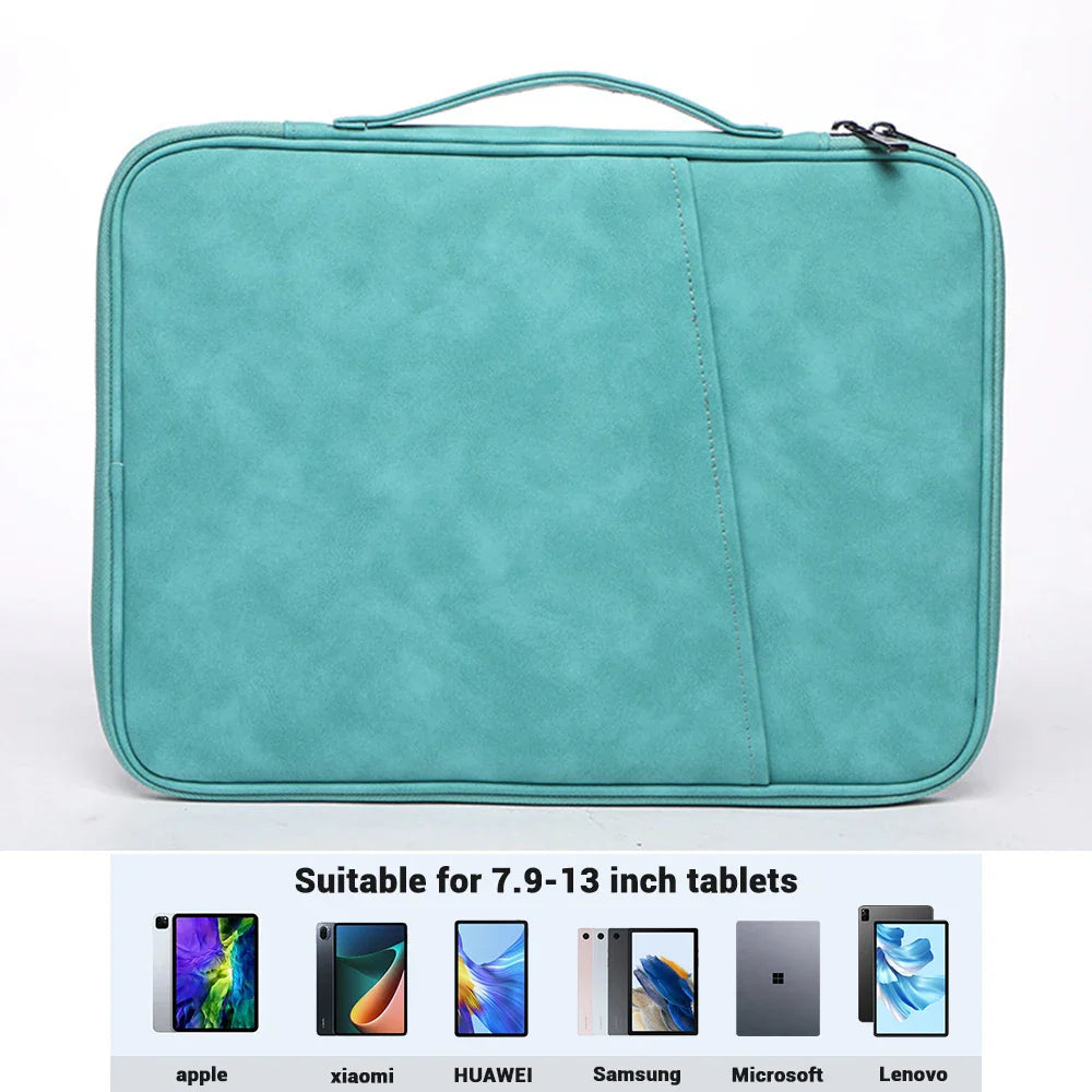 EMTRA Tablet Handbag Case - Shockproof Cover for iPad Mini 6, Air 4/5, Pro 11/12.9, Xiaomi Pad 5 & Kindle