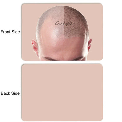 Silicone Practice Skin for Permanent Makeup — Double-Sided Latex Sheet with Brows Design for Hair Stroke Training