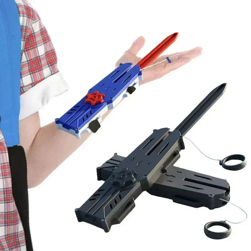 Parent-Child Telescopic Sword — Multiplayer Battle Fidget Toy | 3D Stress-Relief Toy