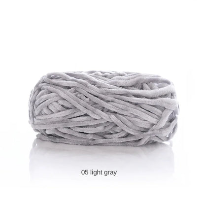 50g/Ball DIY Knitting Yarn – Soft Wool for Baby Scarf, Hat, Chunky Crochet Thread
