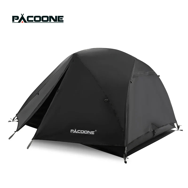 PACOONE Ultralight 20D Nylon Camping Tent – Portable Waterproof Backpacking, Cycling, Hiking, Travel & Beach Tent