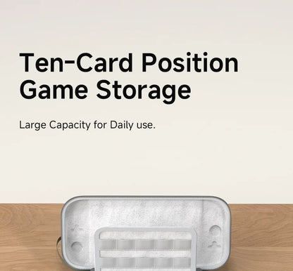 Hagibis Hard Shell Carrying Case for Switch 2 – Portable Travel Bag with 10 Game Cartridge Slots & Protective Cover