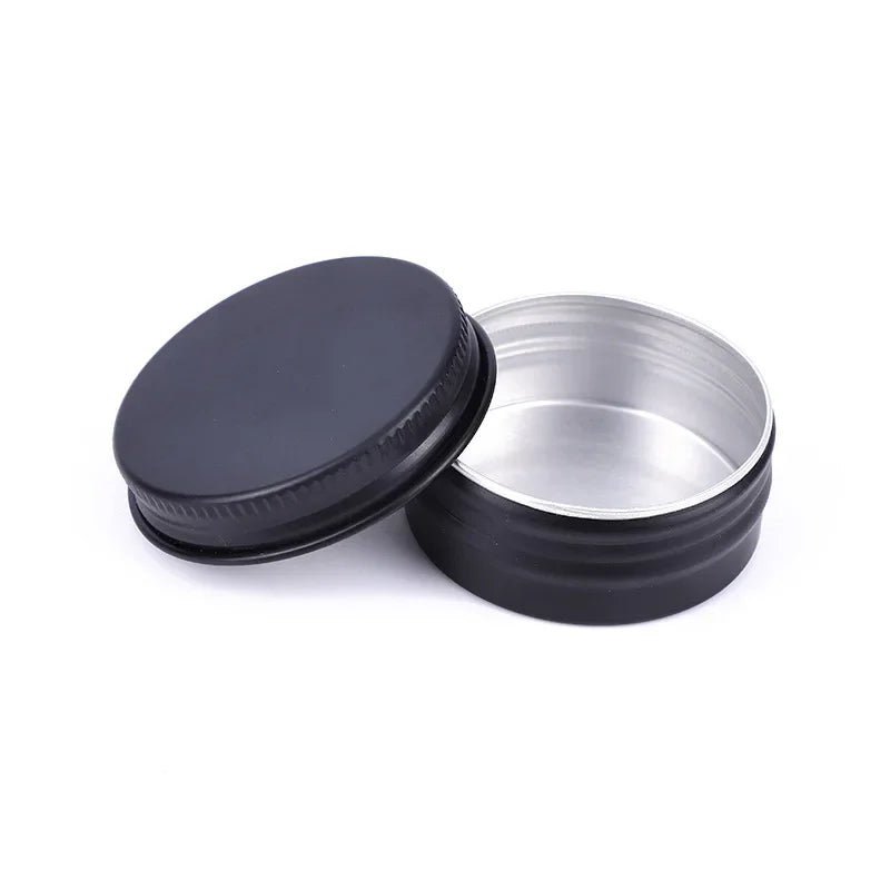 Mini Aluminum Tin Boxes – Round Metal Containers with Lids for Cosmetics, 5g-60g, Multiple Colors