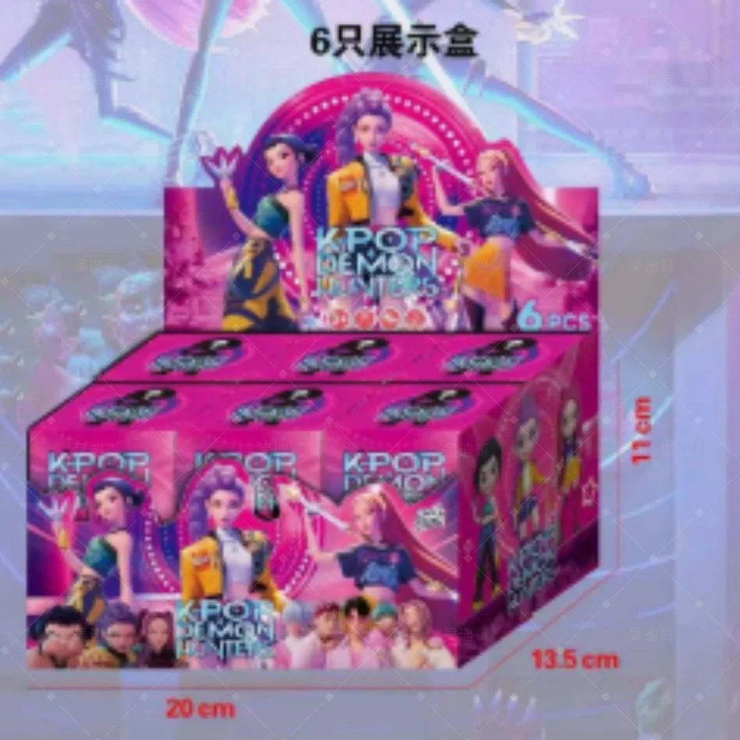 Anime Kpop Devil Hunter Blind Box — Disassembly Fun Mini Statue, Desktop Collectible Model, Gift & Decoration