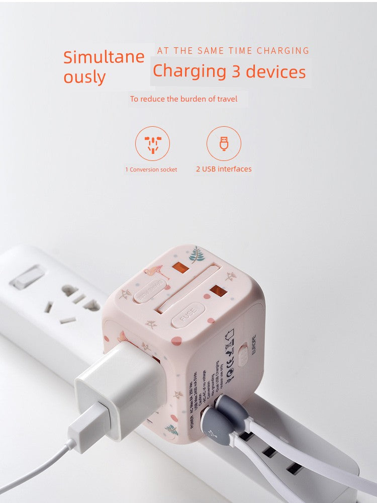 Neutral Universal Travel Charger — Fast Charging Adapter for International Use