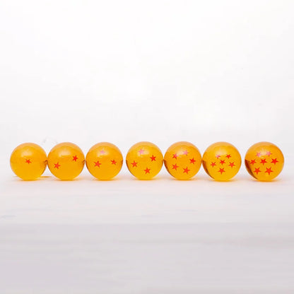 3.5cm Resin Dragon Ball Set – 7-Piece 1:1 Action Figure Toys, Summon Shenron Anime Collectible Gift