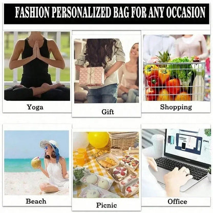 Totoro Studio Ghibli Fashion Tote Bag – Foldable Reusable Shopping Handbag, Harajuku Style Student Bag