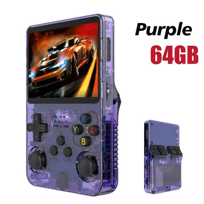 Max 256GB Retro Handheld Game Console – Linux System, 3.5 Inch IPS Screen, Portable Video Player with 64GB/128GB Games