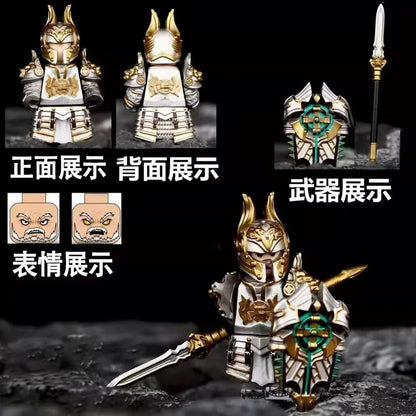Lich King Medieval Knights Building Block Set – Sir Kay & Gaheris Anime Action Figure Collectible Toy Gift