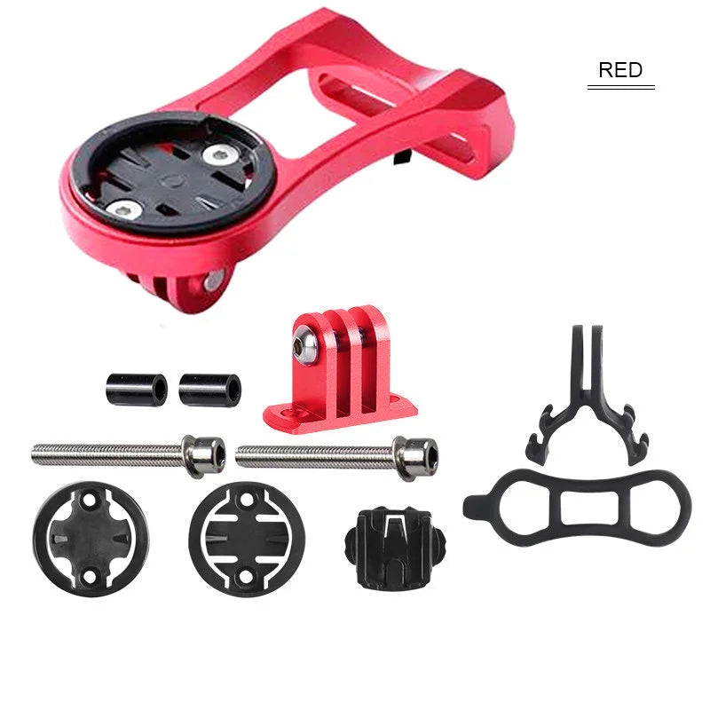 3-in-1 Bicycle Speedometer Stand – Aluminium Alloy MTB Handlebar Mount for GARMIN Edge GPS & GoPro