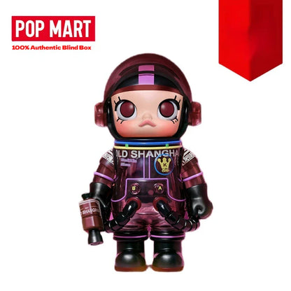 Popmart Mega Space Molly 100% Anniversary Series — 4th Gen Blind Box Collectible Action Figure Toy, Mystery Gift Model