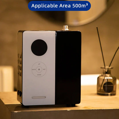 500m³ WiFi Perfume Diffuser – Electric Air Freshener & Environmental Fragrance Purifier, 200ML Capacity, Smart Home HVAC Metal Body