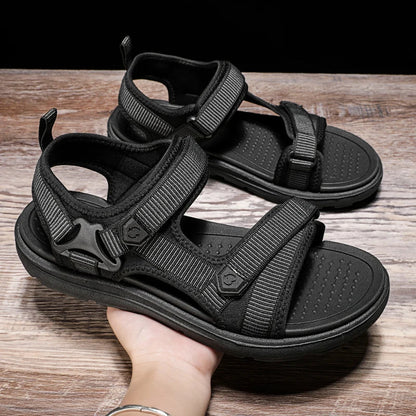 2025 Men’s Summer Fashion Sandals – Lightweight Comfortable Outdoor Beach & Holiday Shoes | Casual Breathable Leisure Walking Sandals