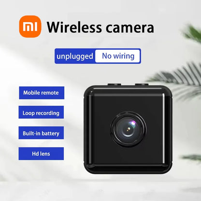 Xiaomi 1080p Mini Camera – Wireless Wifi, Outdoor, Motion Detection, Night Vision, Upgraded Security Camera for Home, Baby & Pet Monitoring