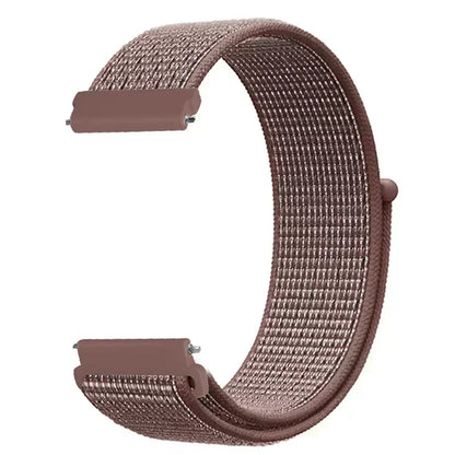 22mm Sport Nylon Loop Watch Band – Breathable Replacement Wristband for NORTH EDGE APACHE-46 Smartwatch, Durable Adjustable Strap