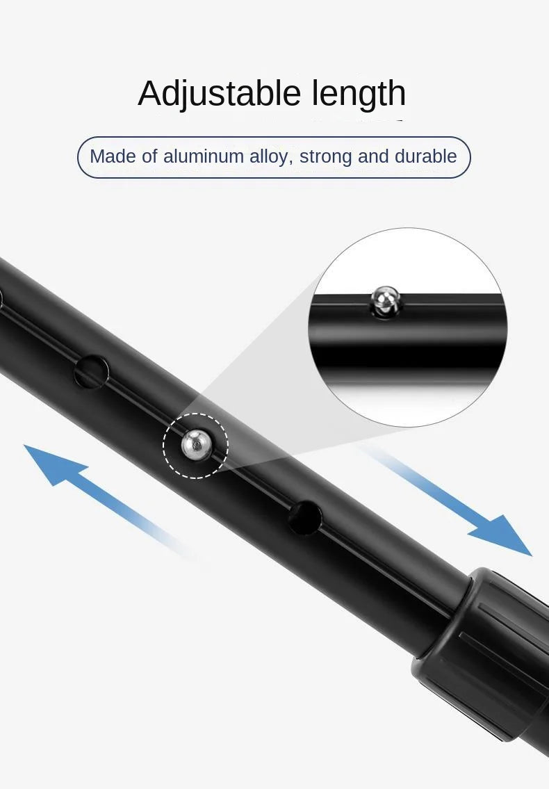 PGM Golf Bag Support Rod - 4-Section Adjustable Length, Anti-Deformation Protection for Bags, Universal ZJ015